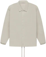 Fear of God FW22 Gray Logo Coach Jacket Unisex Heavyweight Windbreaker FOG-FW22-623 Fear of God FW22 Gray Logo Coach Jacket Unisex Heavyweight Windbreaker FOG-FW22-623