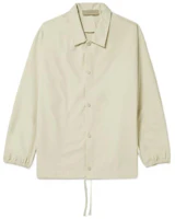 Fear of God FW22 Logo Coach Jacket Wheat Heavyweight Windbreaker FOG-FW22-299 Fear of God FW22 Logo Coach Jacket Wheat Heavyweight Windbreaker FOG-FW22-299