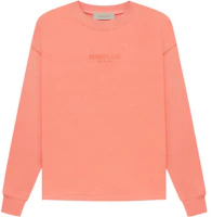 Fear of God FW22 Relaxed Crewneck Coral Logo Sweatshirt Unisex - Coral Red FOG-FW22-096 Fear of God FW22 Relaxed Crewneck Coral Logo Sweatshirt Unisex - Coral Red FOG-FW22-096