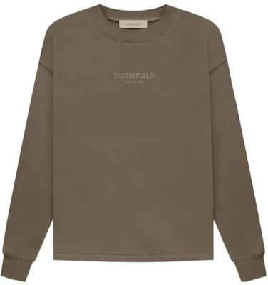 Fear of God FW22 寬鬆木色圓領男女款套頭衛衣 - 棕色 FOG-FW22-685 Buy Fear of God FW22 寬鬆木色圓領男女款套頭衛衣 - 棕色 FOG-FW22-685