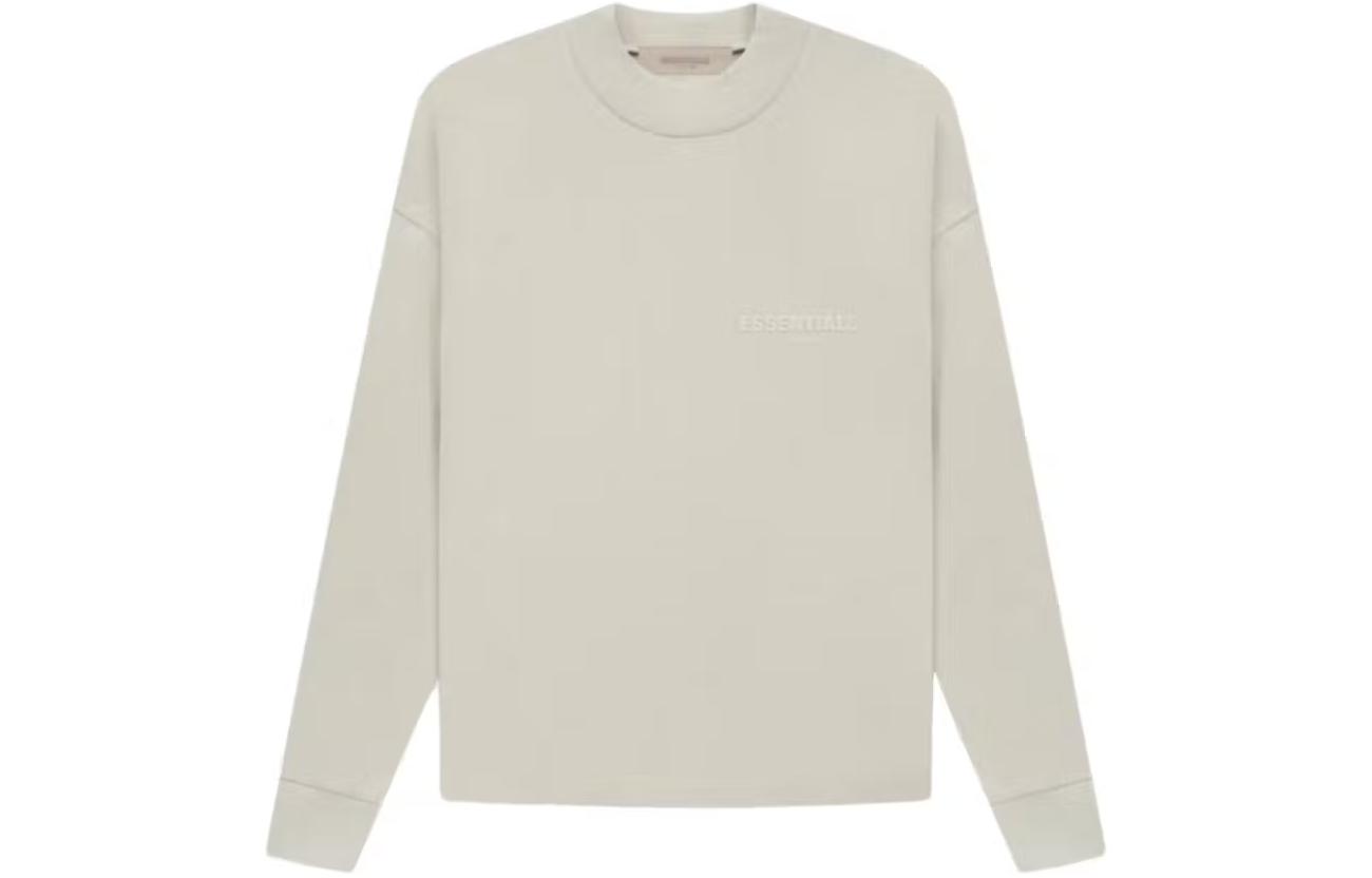 Fear of God FW22 Wheat Logo Print Crewneck Heavyweight Sweatshirt Unisex FOG-FW22-022