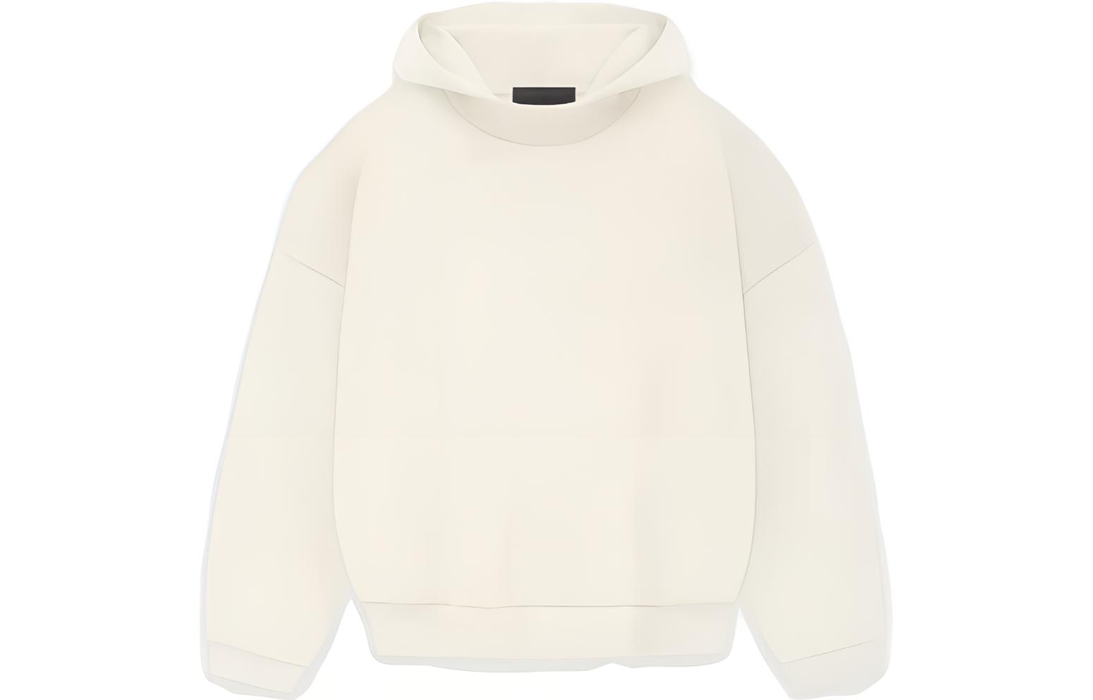 FOG FW23 Cloud Hoodie Cloud Dancer White Pullover Sweater 192BT232051F