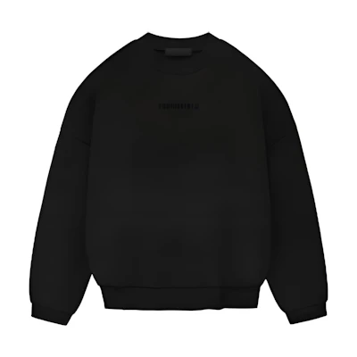 FOG FW23 Clouds Pullover Crewneck Sweatshirt Jet Black 192BT232040F