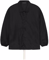 Fear of God FW23 Coaches Jacket Jet Black - Minimal Logo Windproof Heavy Jacket 202BT232010F Fear of God FW23 Coaches Jacket Jet Black - Minimal Logo Windproof Heavy Jacket 202BT232010F