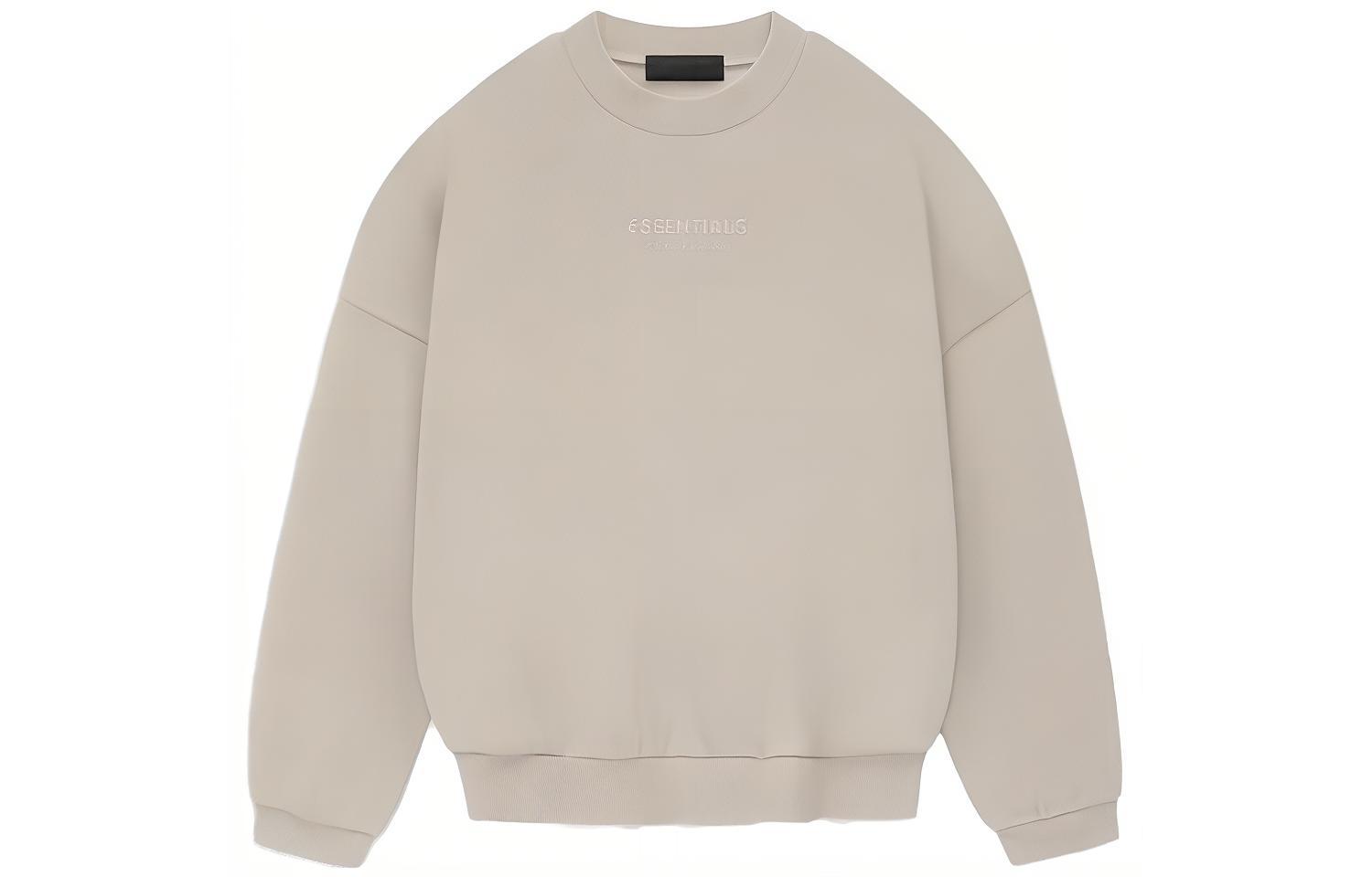 FOG FW23 Silver Cloud Heavyweight Logo Crewneck Sweatshirt - 192BT232042F