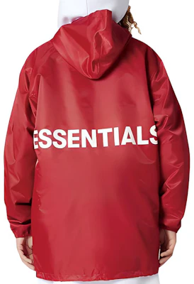 フィアオブゴッド グラフィックフーデッドコーチジャケット 赤 男女兼用 防風ジャケット FOG-FW19-84 Buy フィアオブゴッド グラフィックフーデッドコーチジャケット 赤 男女兼用 防風ジャケット FOG-FW19-84