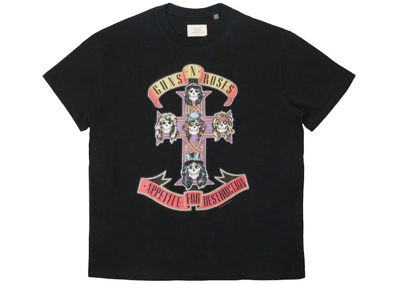 Fear of God Guns N' Roses Boxy T-Shirt Black