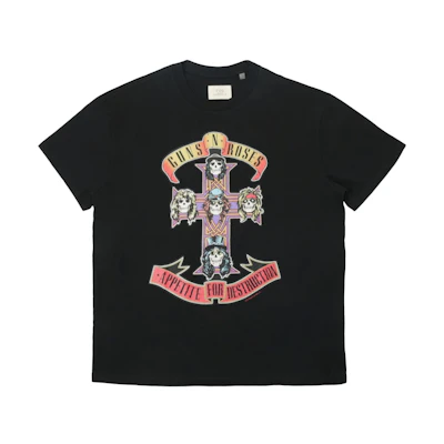 FOG Guns N' Roses Boxy T-Shirt Black
