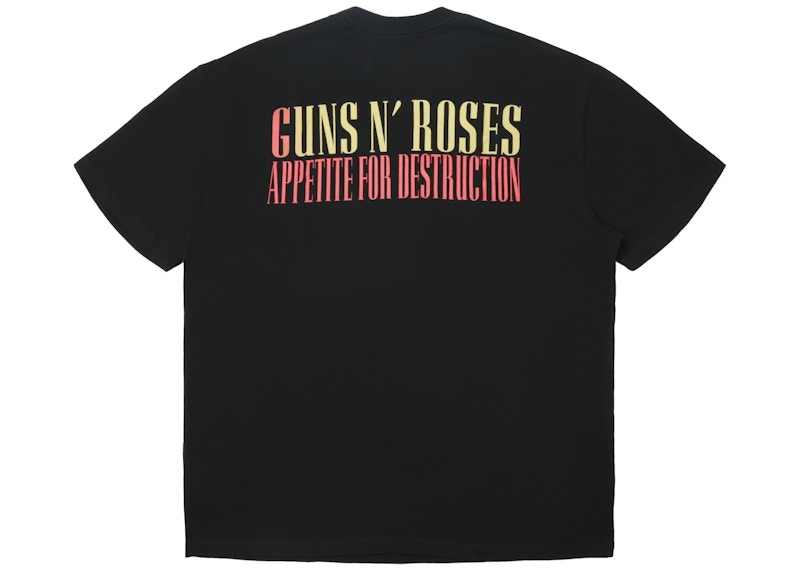 Order Camiseta Negra Fear of God Guns N' Roses Boxy para Hombre