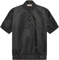Fear of God Half Zip Pullover Iron SS22 Jacket in Solid Black Iron FOG-SS22-461 Fear of God Half Zip Pullover Iron SS22 Jacket in Solid Black Iron FOG-SS22-461