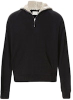 Fear of God Half Zip Sherpa Hoodie Black Fear of God Half Zip Sherpa Hoodie Black