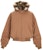 Fear of God Heavy French Terry Full Zip Hooded Jacket Rust