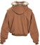 Order Fear of God Heavy French Terry Full Zip Hooded Jacket Rust