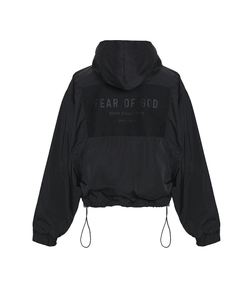 FOG Heavy Nylon Full Zip Hoodie Black 圖 2
