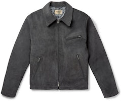 Fear of God Heavy Suede Work Jacket Charcoal Fear of God Heavy Suede Work Jacket Charcoal