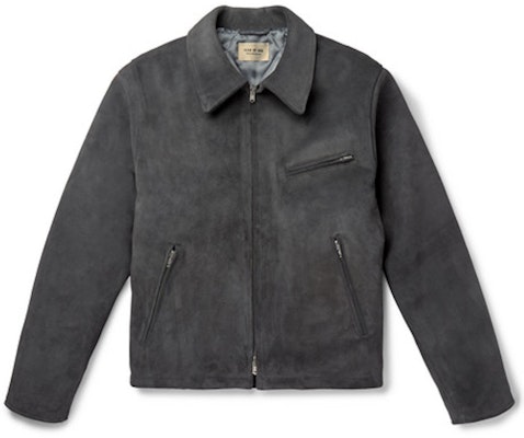 Chaqueta de Trabajo Fear of God Heavy Suede Carbón Buy Chaqueta de Trabajo Fear of God Heavy Suede Carbón