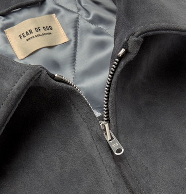 Fear of God Heavy Suede Work Jacket Charcoal Order Fear of God Heavy Suede Work Jacket Charcoal