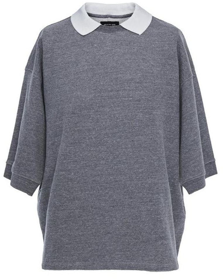 fear-of-god-heavy-terry-crewneck-polo-grey