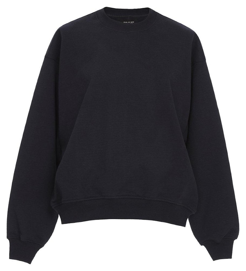 Fear of God Heavy Terry Crewneck Sweatshirt Navy