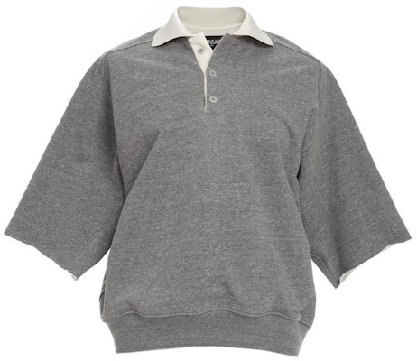 Fear of God Heavy Terry Polo Grey Buy Fear of God Heavy Terry Polo Grey