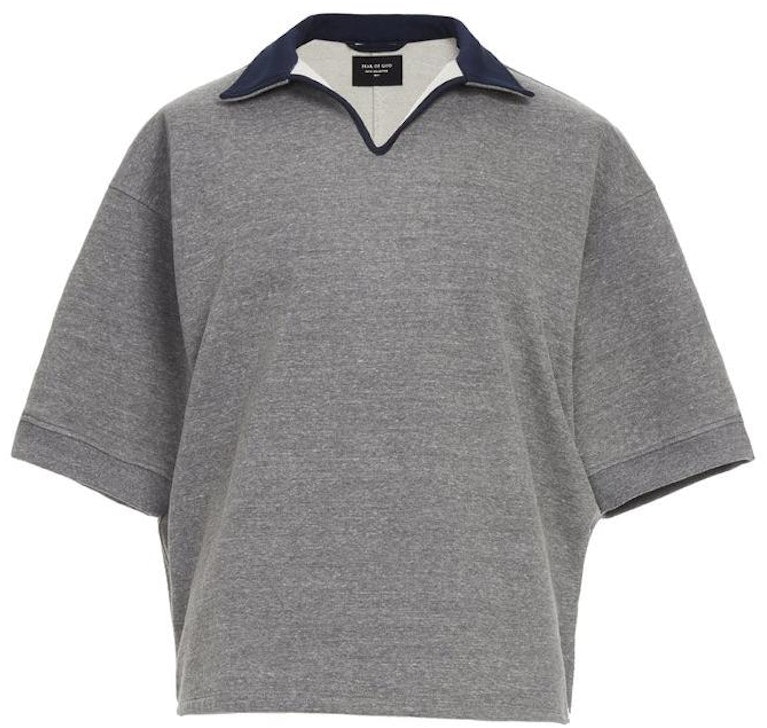 fear-of-god-heavy-terry-v-neck-polo-grey