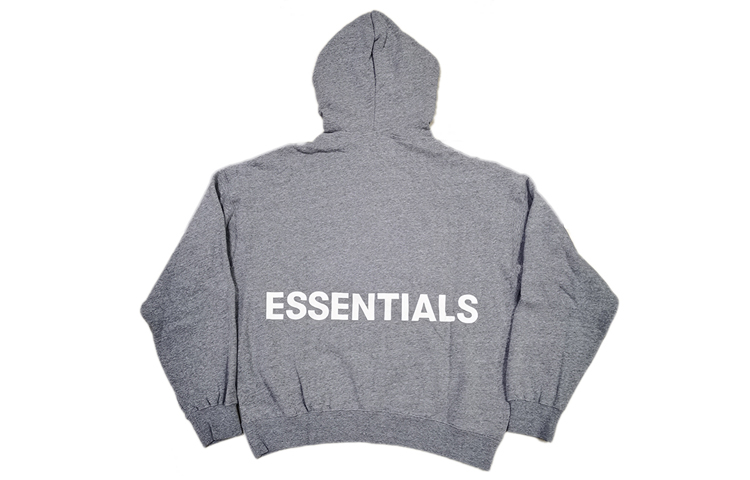 FOG Heavyweight Graphic Back Hoodie Unisex Gray 192250500028004