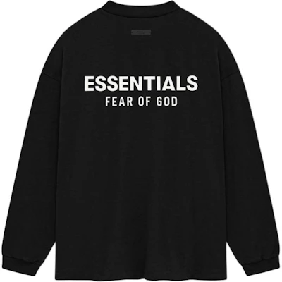 Fear of God 假日系列黑色長袖T恤 - 重磅套頭衫 125HO244370F Buy Fear of God 假日系列黑色長袖T恤 - 重磅套頭衫 125HO244370F