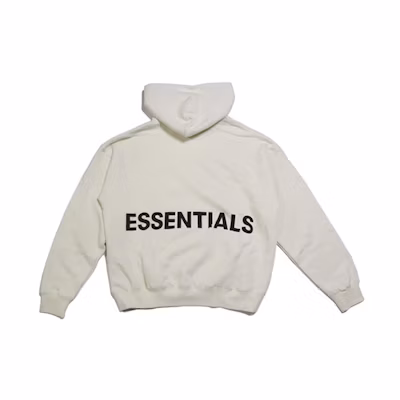 FOG Hoodie Back Print Fleece Lined Heavyweight Unisex Off-White Hoodie 192250500023569