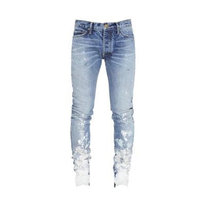 Fear of God Indigo Selvedge Painters Denim Jeans Indigo Romper