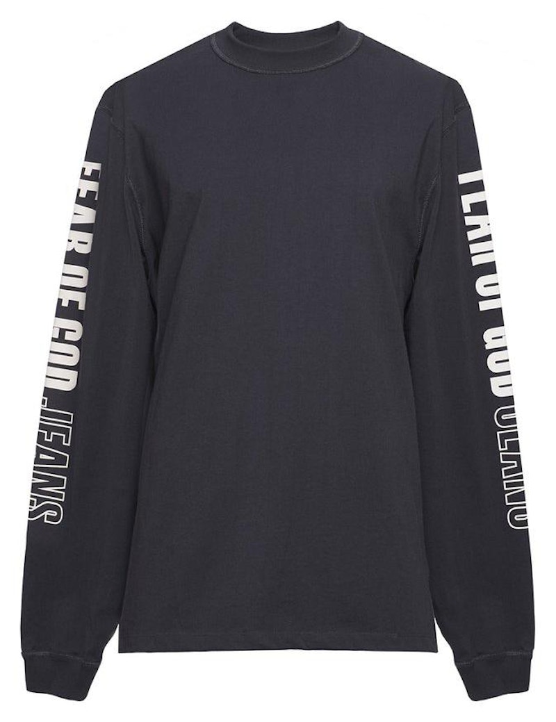 Fear of God Inside Out Longsleeve Shirt Black