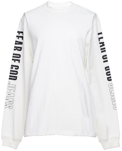 Fear of God 内外翻长袖衬衫 白色 Buy Fear of God 内外翻长袖衬衫 白色