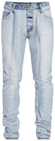 Fear of God Inside Out Slim Denim Jeans Vintage Indigo Fear of God Inside Out Slim Denim Jeans Vintage Indigo