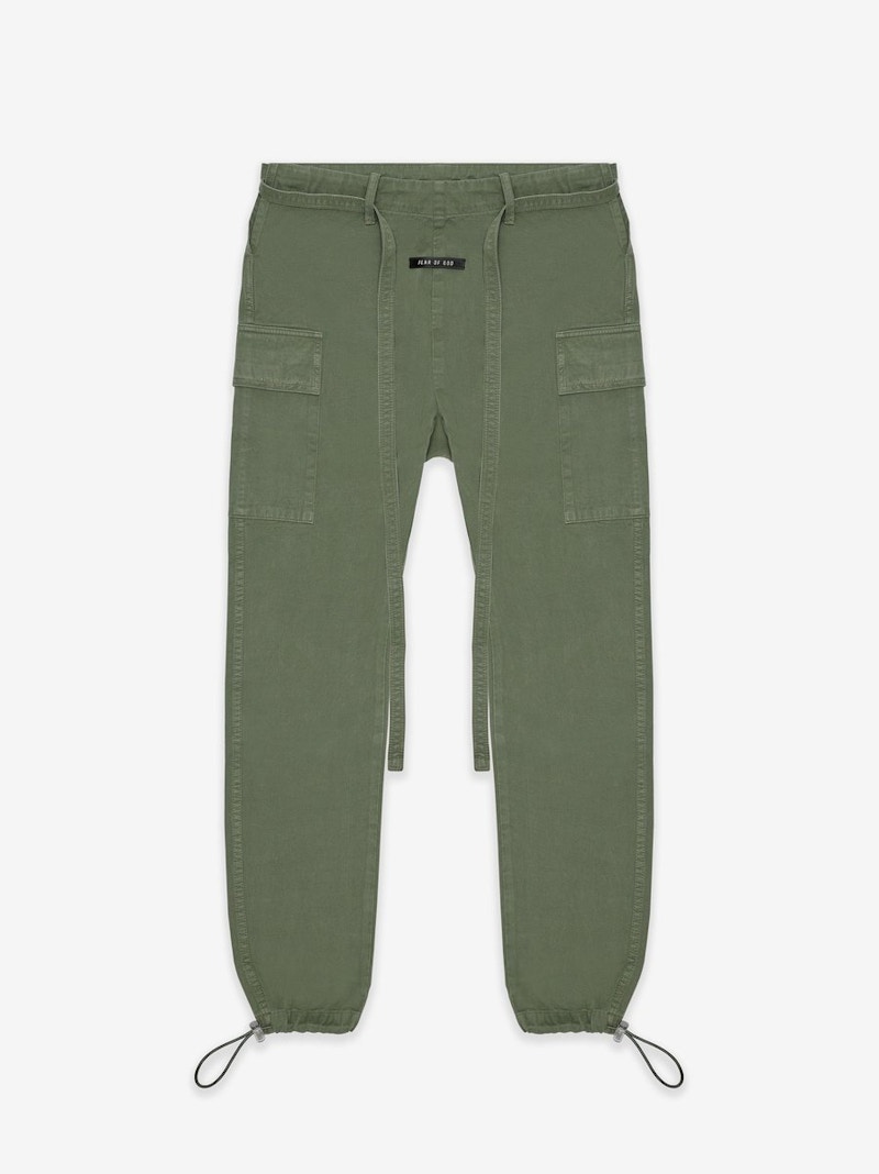 Fear of God Jiu Jitsu Pants Army Green