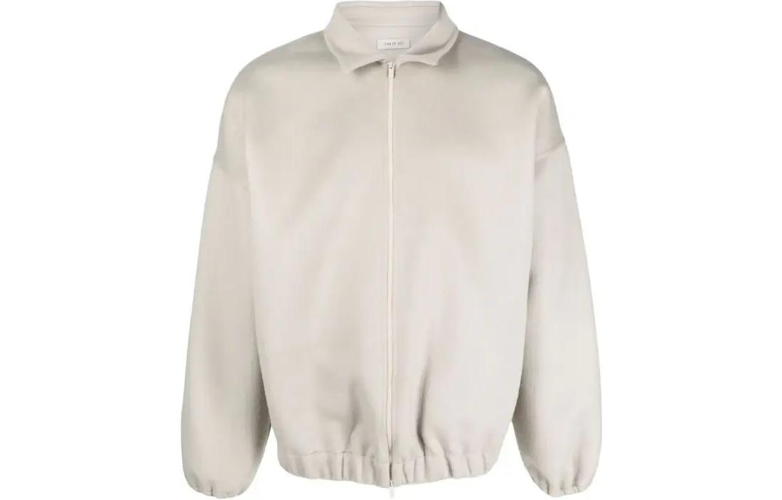 FOG Khaki Unisex Solid Collar Jacket FGE30209WCB