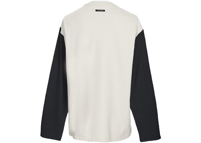 Order フィアオブゴッド 長袖ヘンリーT クリーム/黒
