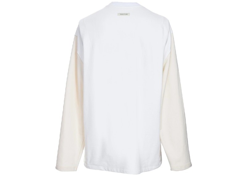 Order フィアオブゴッド 長袖ヘンリーTシャツ 白/クリーム
