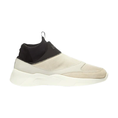 FOG Laceless Sock Racer 'Cream Black'