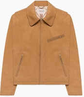 Fear of God Leather Riding Jacket Tan Fear of God Leather Riding Jacket Tan