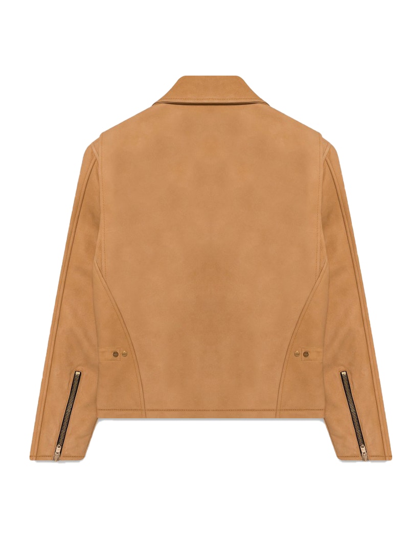 Fear of God Leather Riding Jacket Tan 圖 2