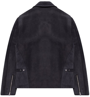 Fear of God Leather Riding Jacket Vintage Black Order Fear of God Leather Riding Jacket Vintage Black