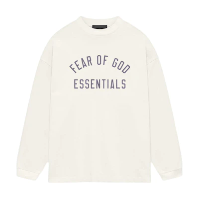 FOG Letter Print Crewneck Heavyweight Pullover Sweatshirt 125BT244202F