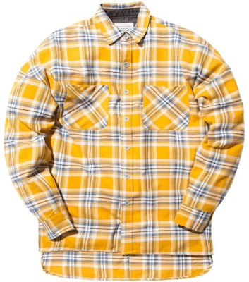 Fear of God Longsleeve Flannel Yellow Buy Fear of God Longsleeve Flannel Yellow