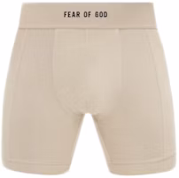 Fear of God Luxury Loungewear Boxer Brief (2 Pack) Cement Fear of God Luxury Loungewear Boxer Brief (2 Pack) Cement
