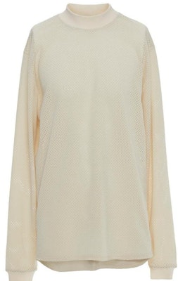 Fear of God Mesh Longsleeve Basic Shirt Natural Buy Fear of God Mesh Longsleeve Basic Shirt Natural