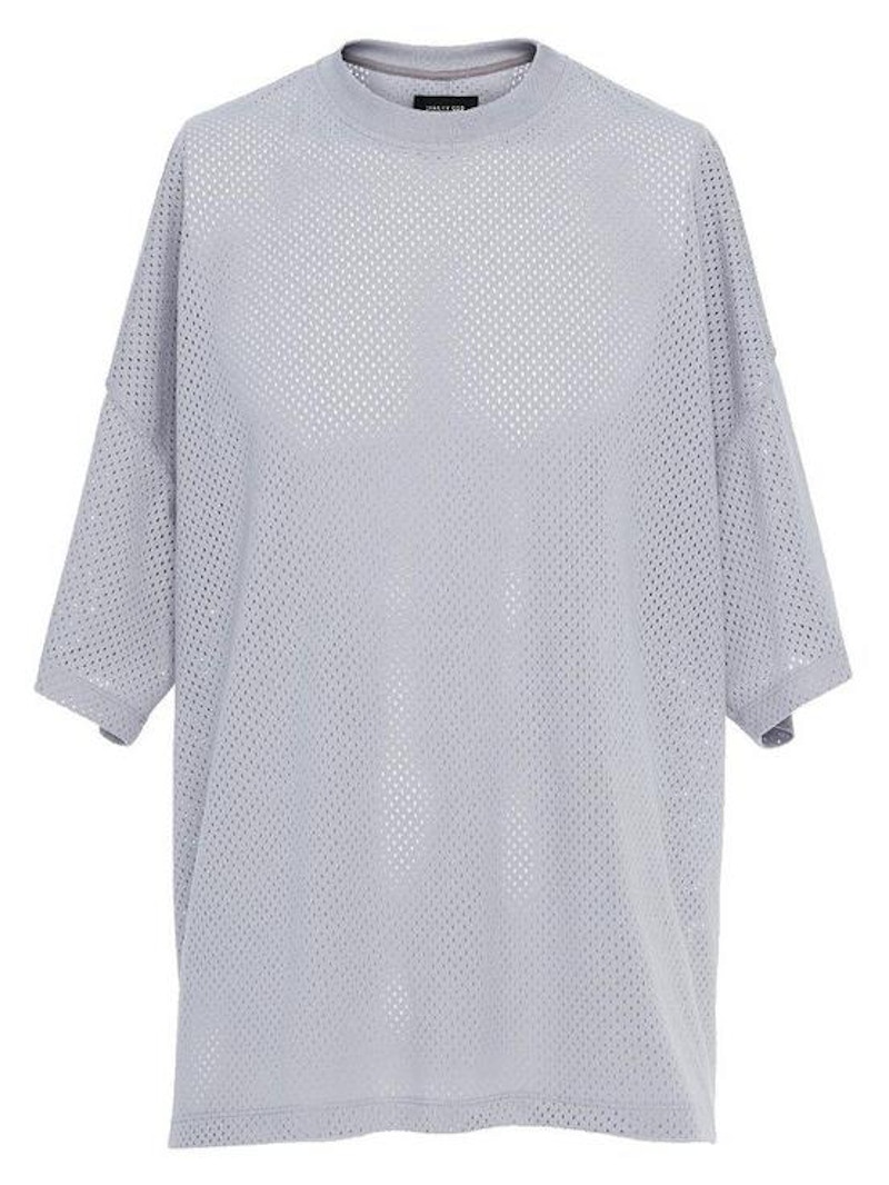 Fear of God Mesh Oversized T-Shirt Grey