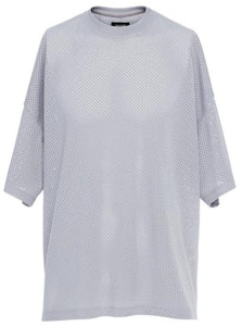 Camiseta Oversize Gris Fear of God Mesh Buy Camiseta Oversize Gris Fear of God Mesh