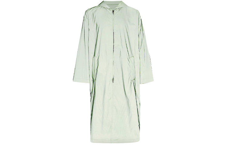 FOG Military-Style Nylon Hooded Raincoat Green FOG-SS20-255