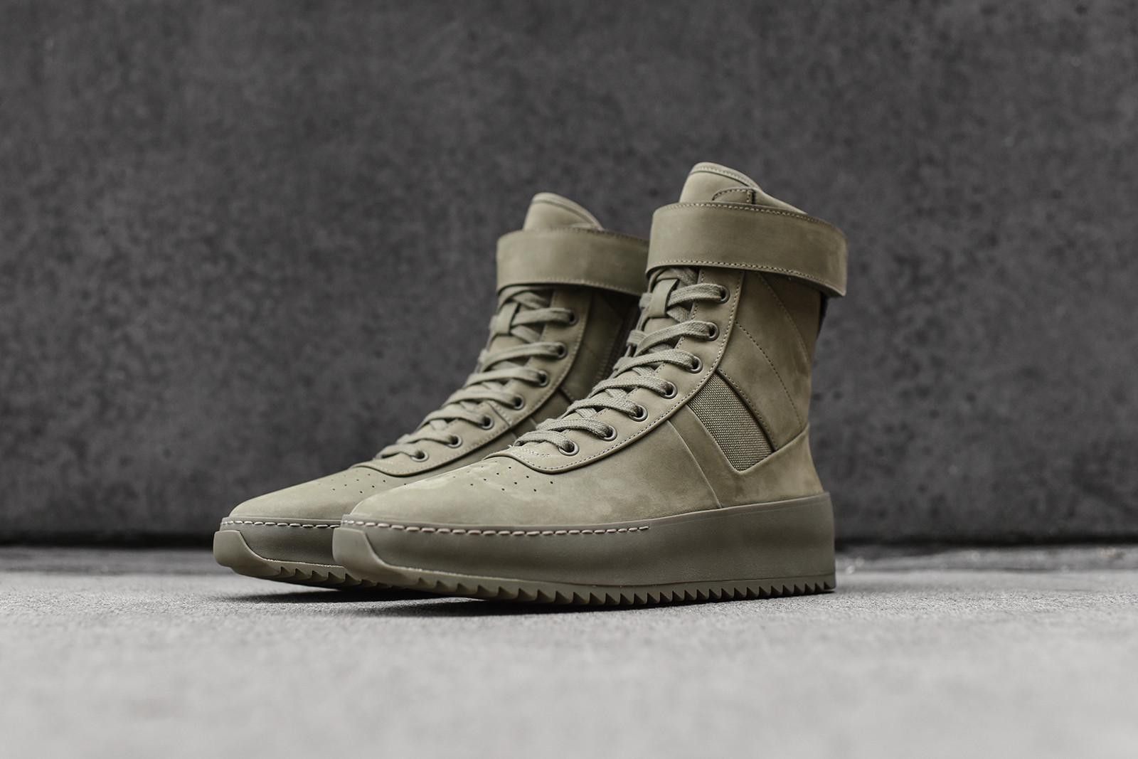 Fear of God Military Sneaker 'Army Green' FGTP-MSNU-AG16