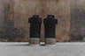 Lookbook Fear of God Kasut Tentera 'Black Gum' FG-MSNU-BLK