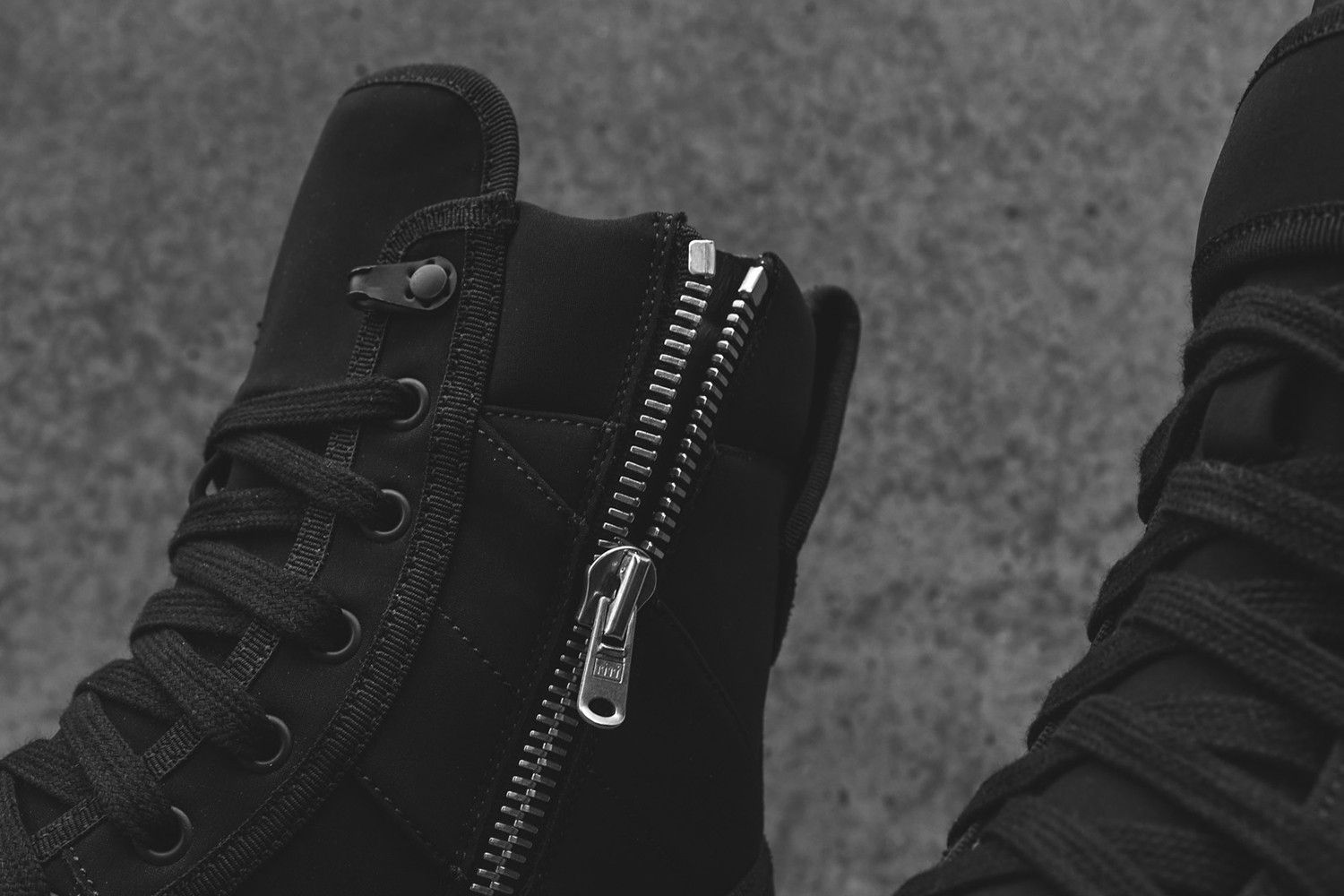 Shop Fear of God Military Sneaker ''Schwarzes Nylon'' FG-MSNY-BLK
